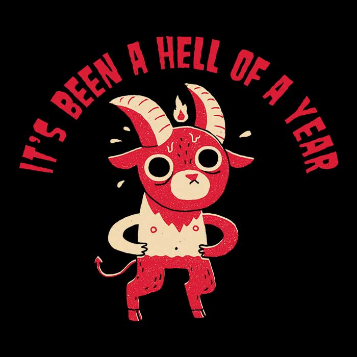 Exceptional Men's Apparel - 'Hell of a Year' Collection