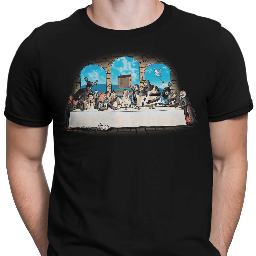 Trheewood Men's Holy Grail Dinner Apparel - T-Shirts in Various Sizes