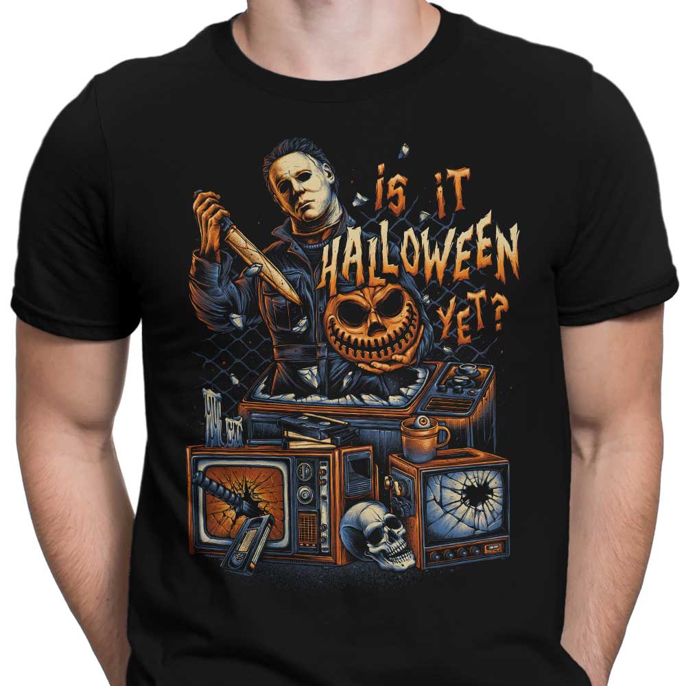 Is It Halloween Yet - Men's Clothing Collection: T - Shirts and Premium T - Shirts
