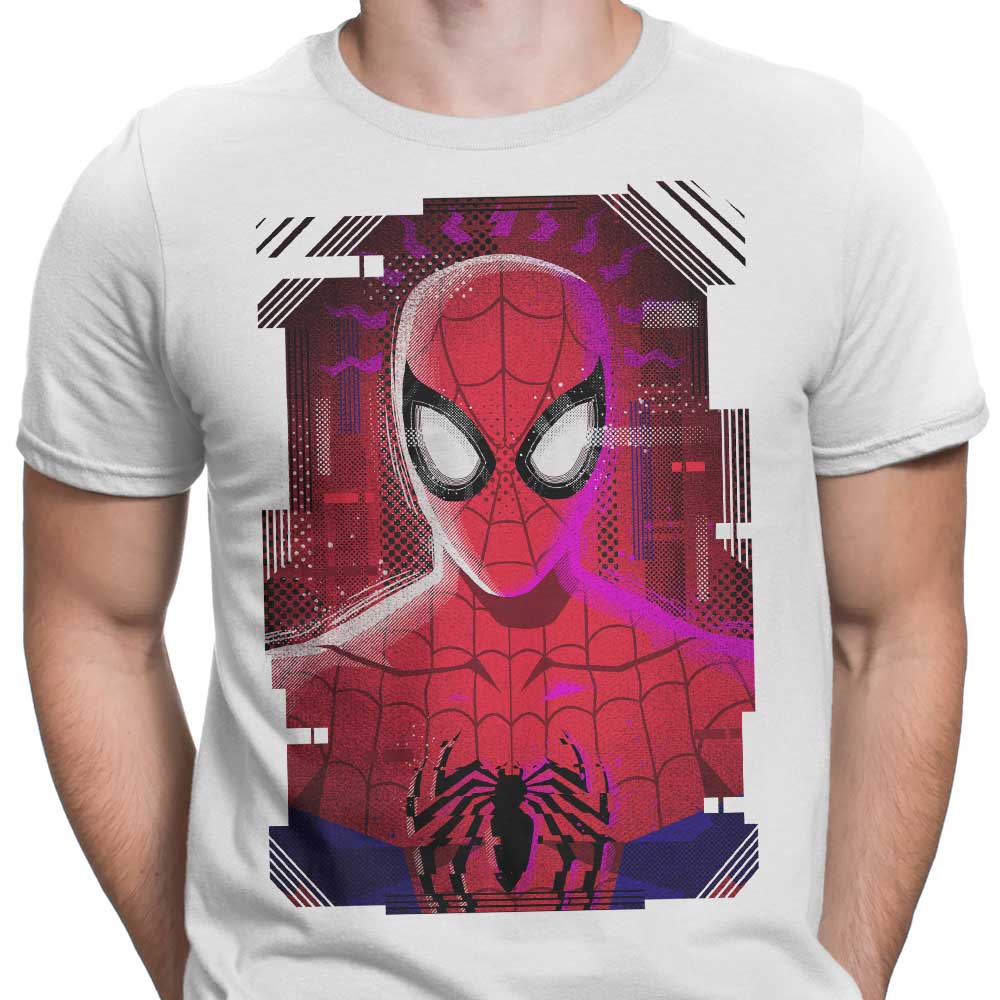 Unique Glitched Parker Men's Fashionable Apparel