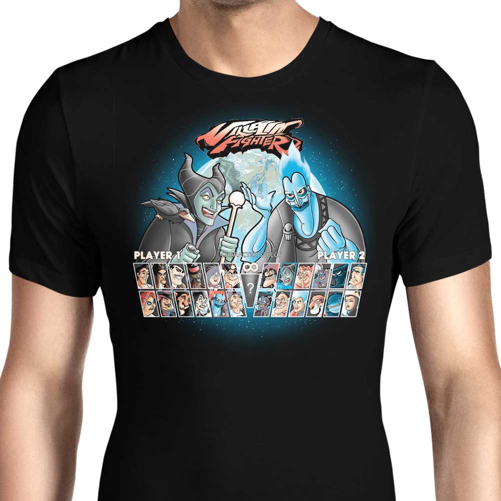 Villain Fighter Branded Men's Fashion Apparel - T-Shirts and Premium T-Shirts