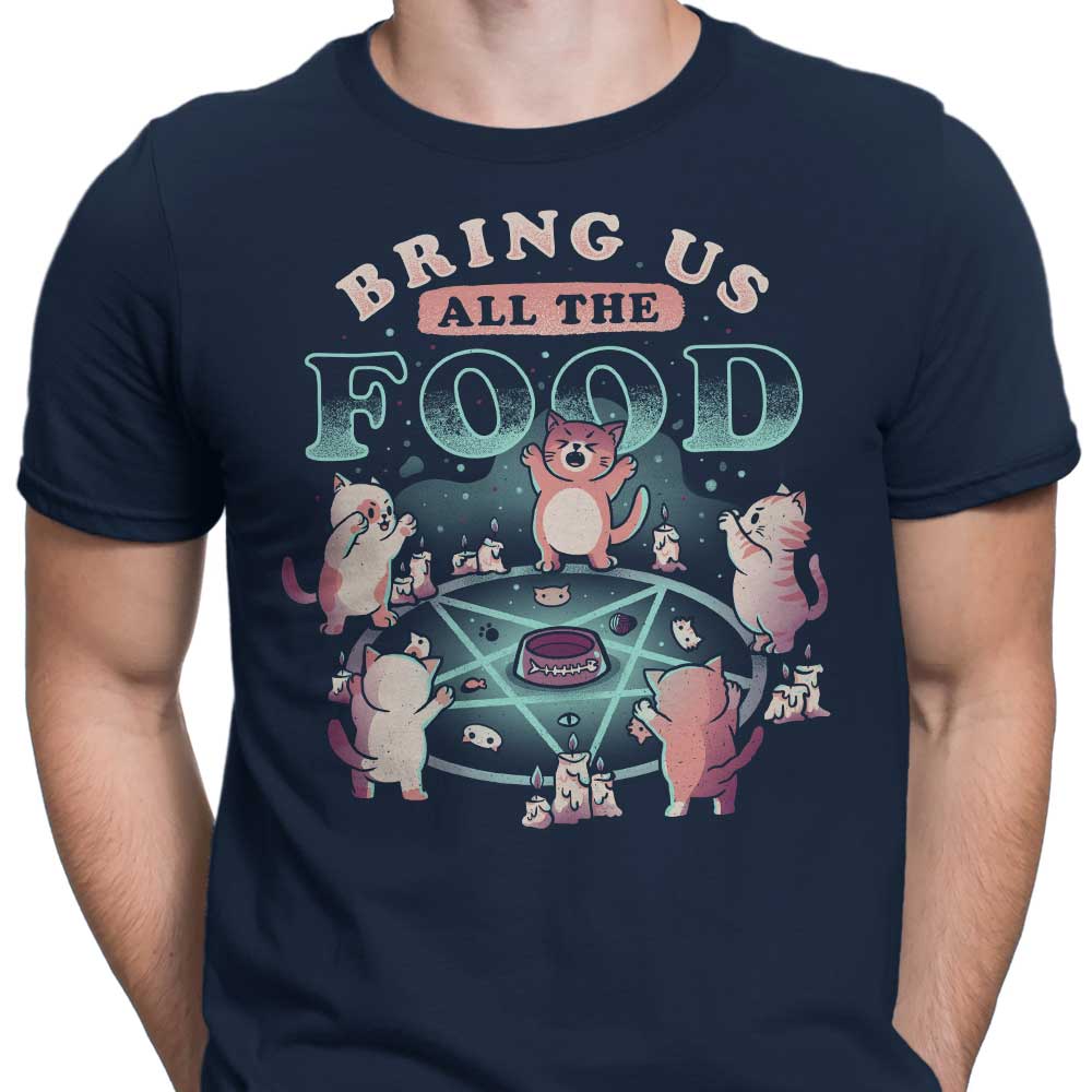 Men's 'Bring All the Food' Apparel Collection - T-Shirts and Premium T-Shirts