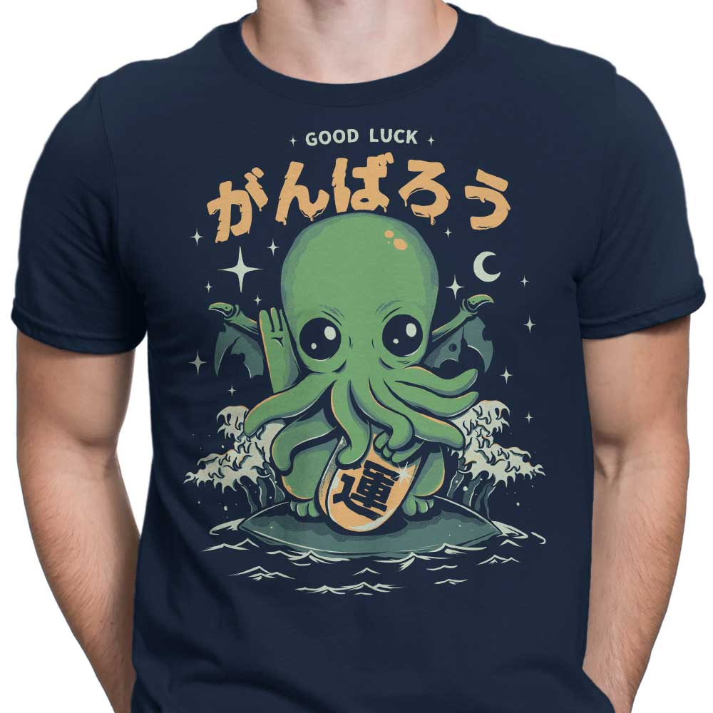 Ilustrata's Good Luck Cthulhu Men's Stylish T - Shirts