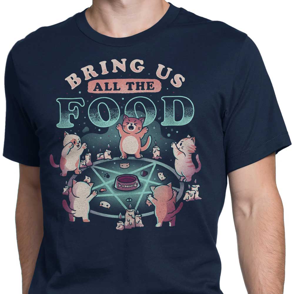 Men's 'Bring All the Food' Apparel Collection - T-Shirts and Premium T-Shirts
