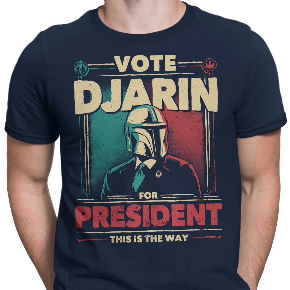 Teesgeex Men's 'Djarin for President' Apparel - Various Sizes