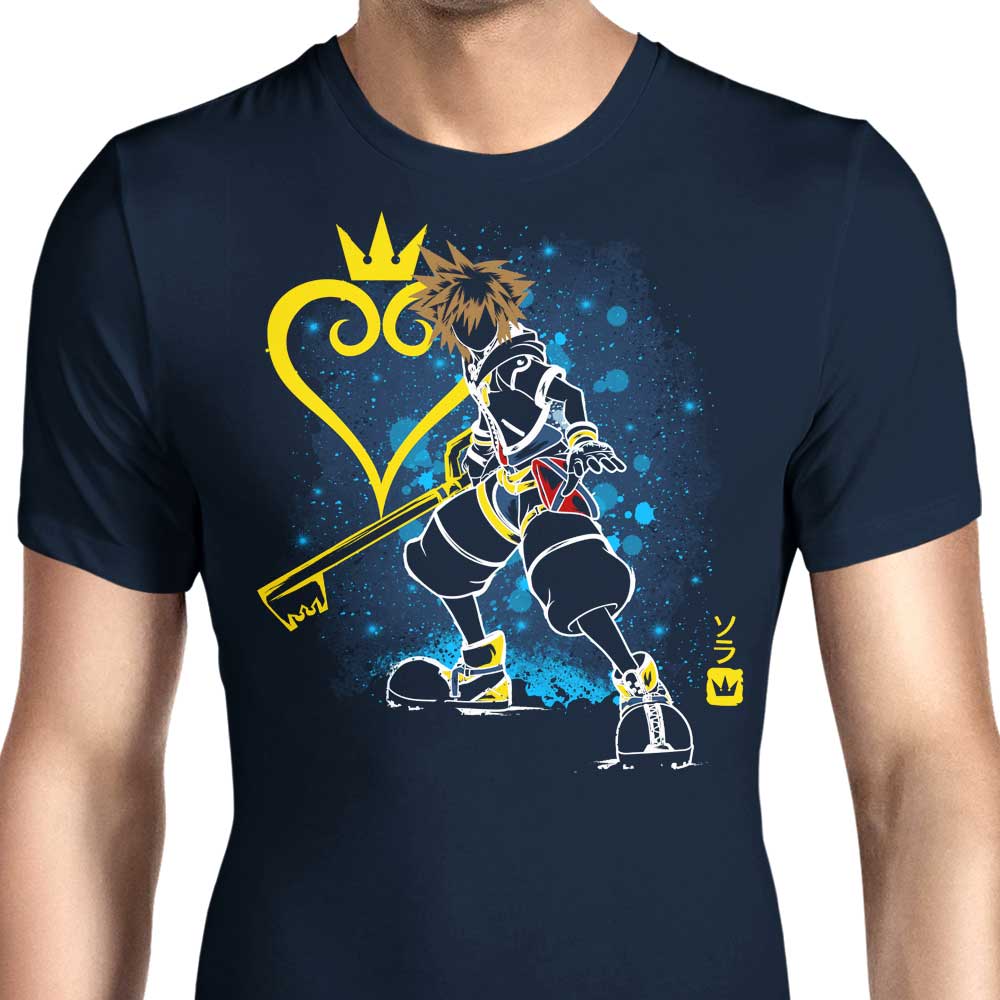 Soulkr's Keyblade - Stylish Men's Cotton T-Shirts