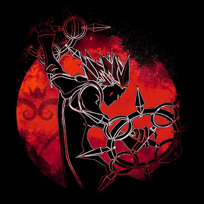 Stylish Men's Apparel - Orb with Dancing Flames Design
