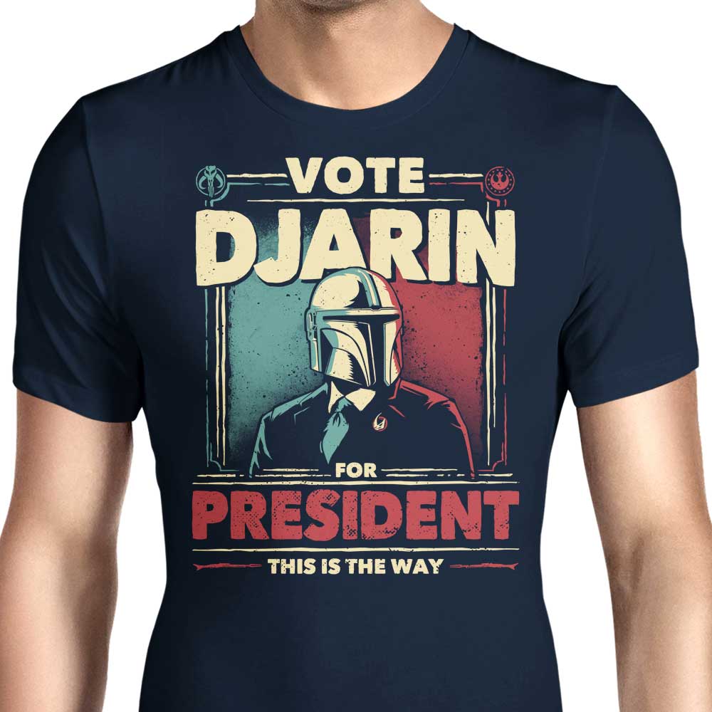Teesgeex Men's 'Djarin for President' Apparel - Various Sizes