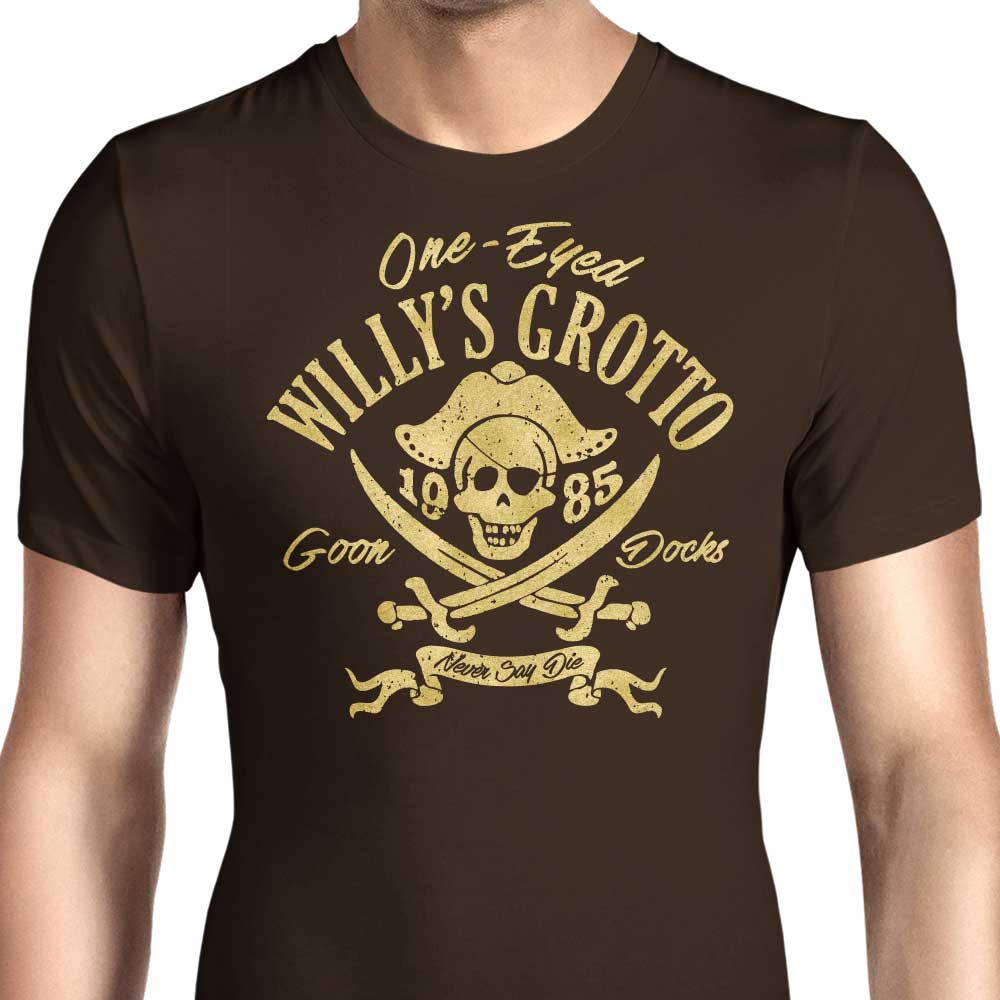 CoD Designs' Willy's Grotto - Stylish Men's T - Shirts in Various Sizes