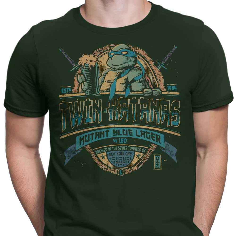Stylish Men's Twin Katanas Apparel by Teesgeex