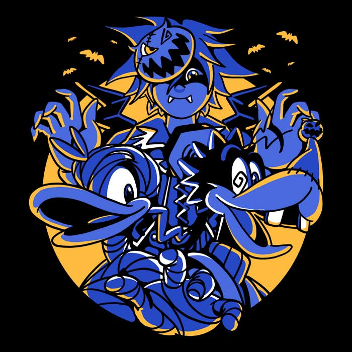 Fitas Artwork's Spooky Halloween Towners Men's Clothing Collection