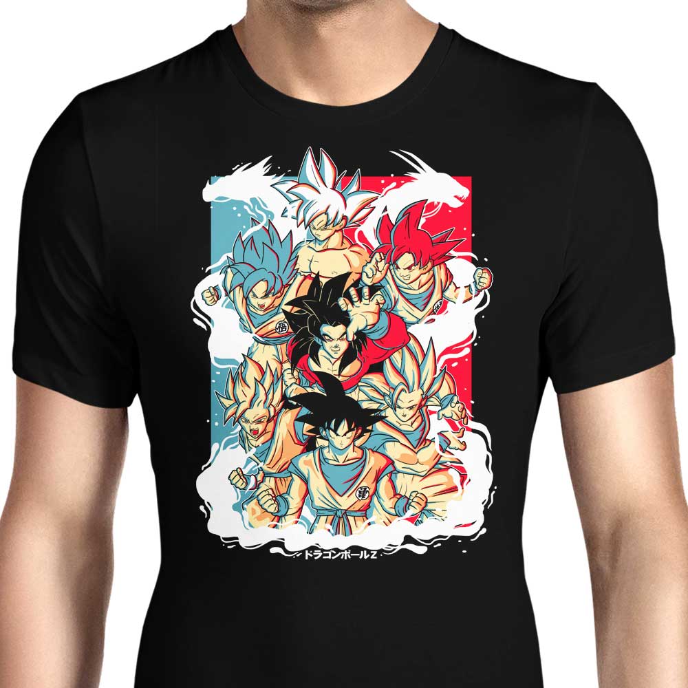Saiyan Transformation - Men's Apparel