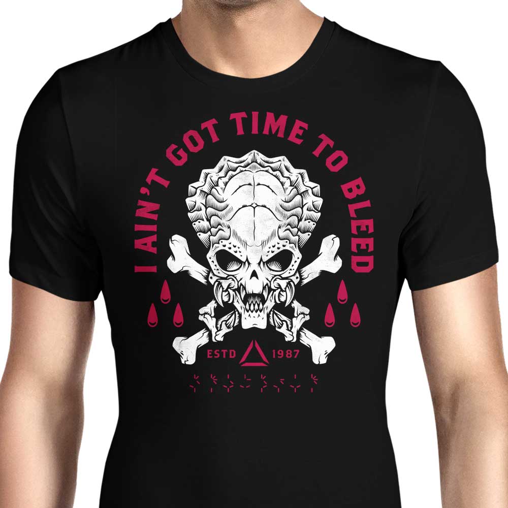 Men's 'Time to Bleed' Apparel Collection - T-Shirts and Premium T-Shirts