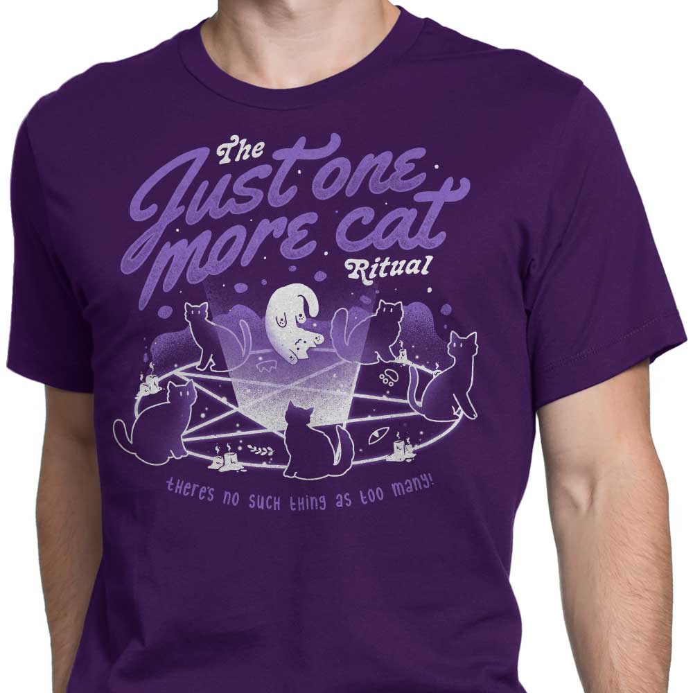 Just One More Cat - Stylish Men's Clothing Apparel
