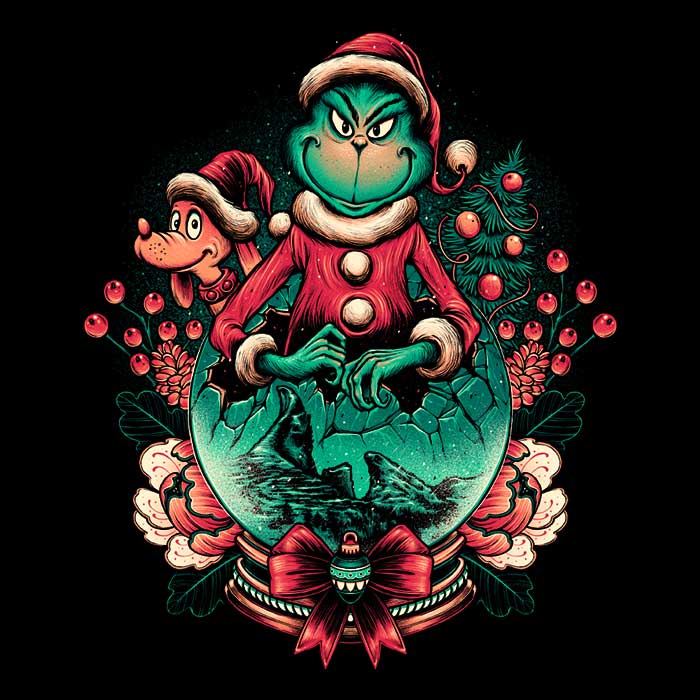 Men's Christmas Apparel - 'Too Grumpy for Christmas' Styles
