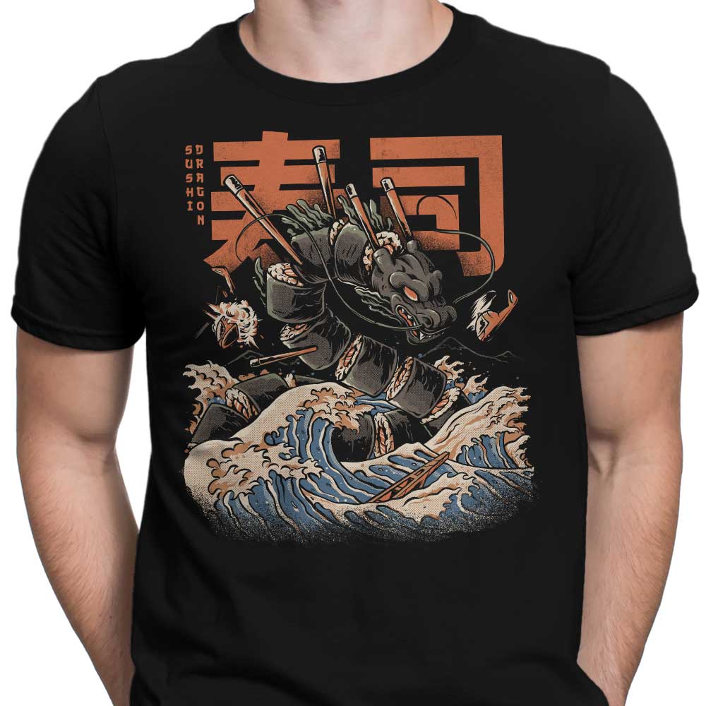 Unique Great Sushi Dragon Alt Men's T - Shirts Collection