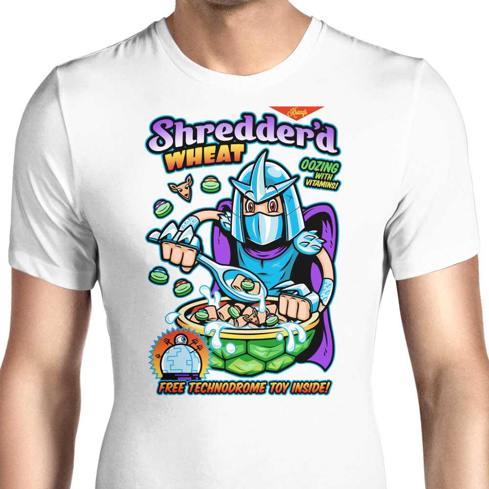 Harebrained Men's Shredded Wheat T-Shirts in Various Sizes