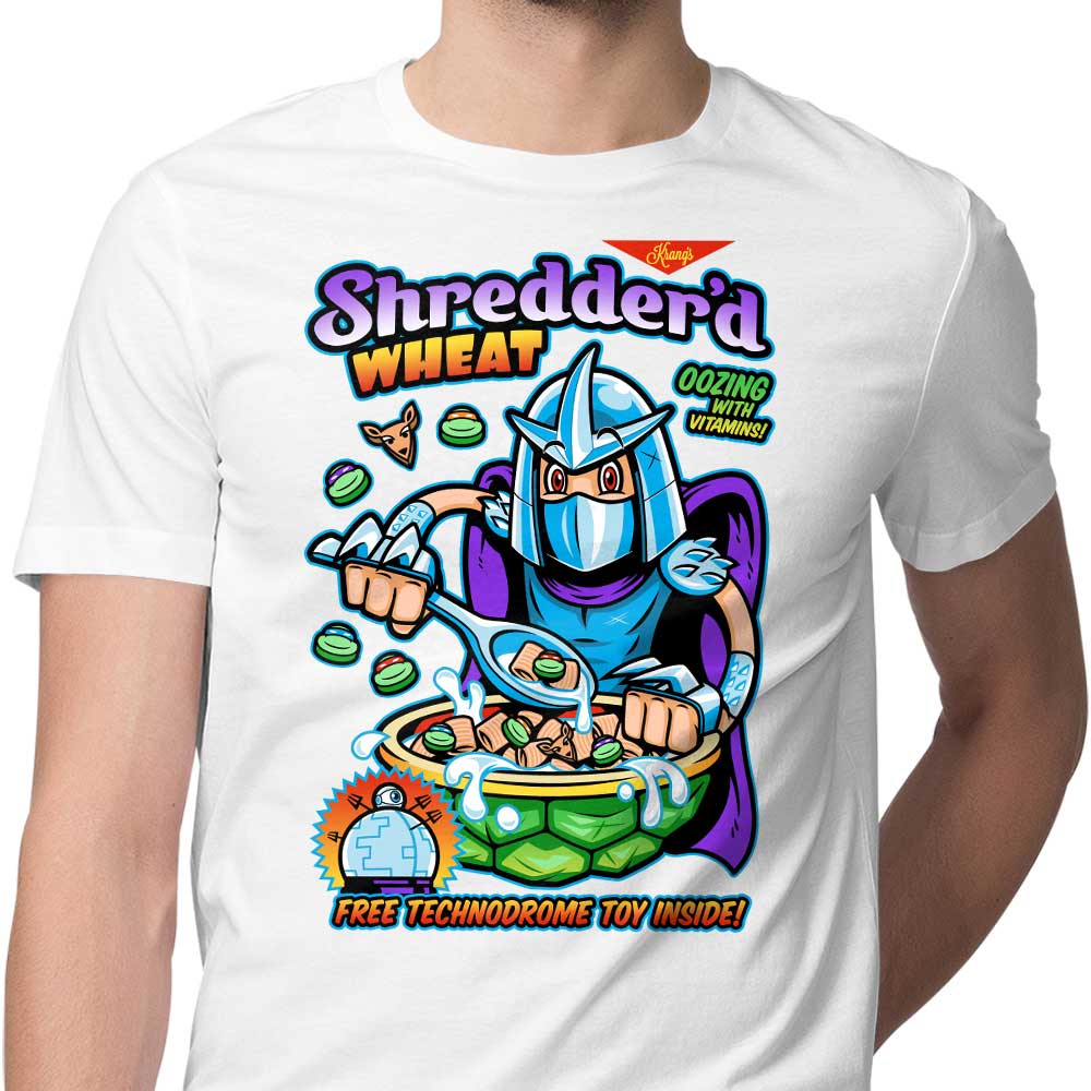 Harebrained Men's Shredded Wheat T-Shirts in Various Sizes