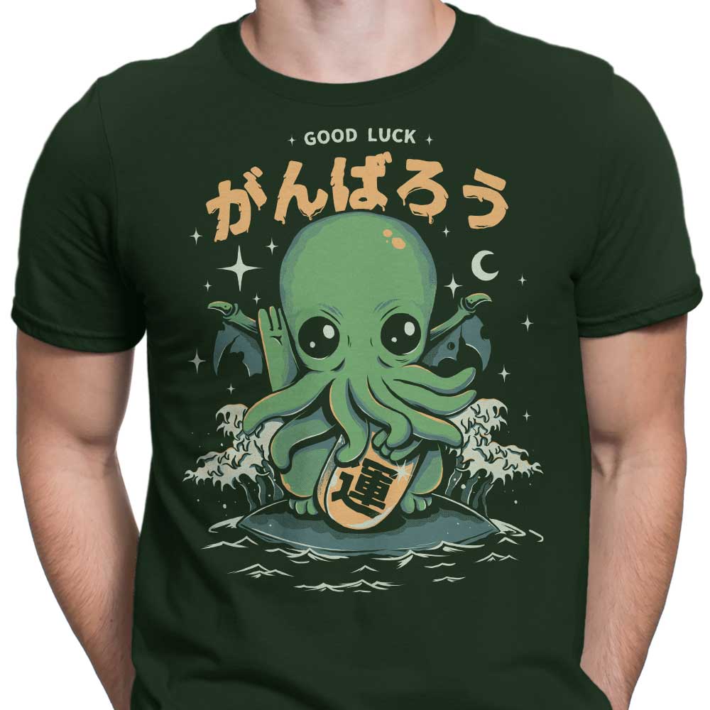 Ilustrata's Good Luck Cthulhu Men's Stylish T - Shirts