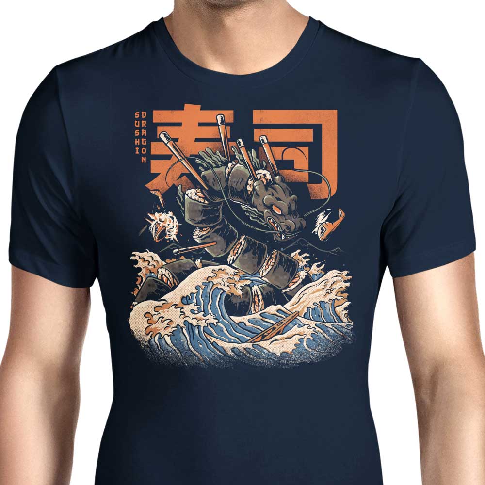 Unique Great Sushi Dragon Alt Men's T - Shirts Collection