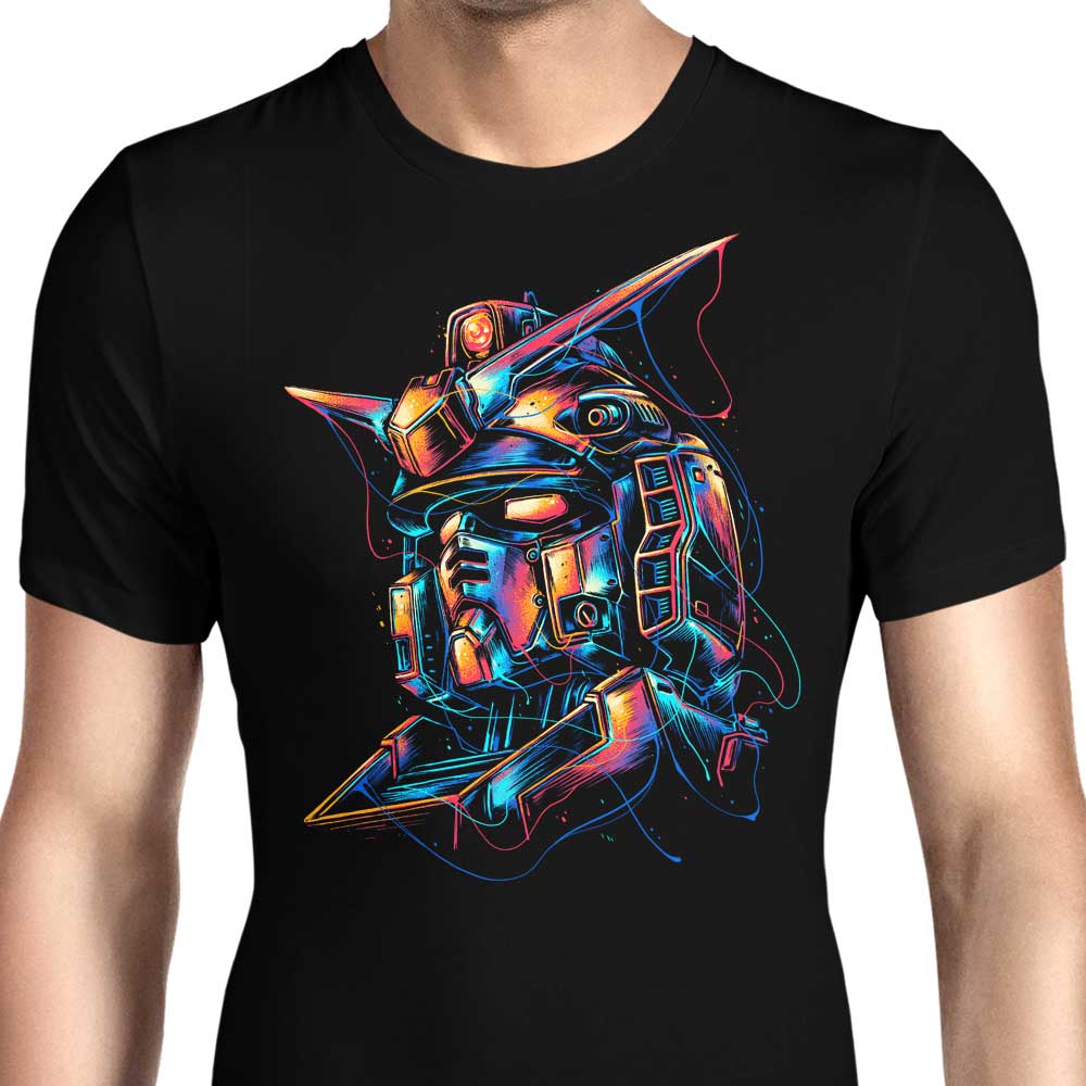 Vibrant Mecha Men's Fashionable Apparel Collection