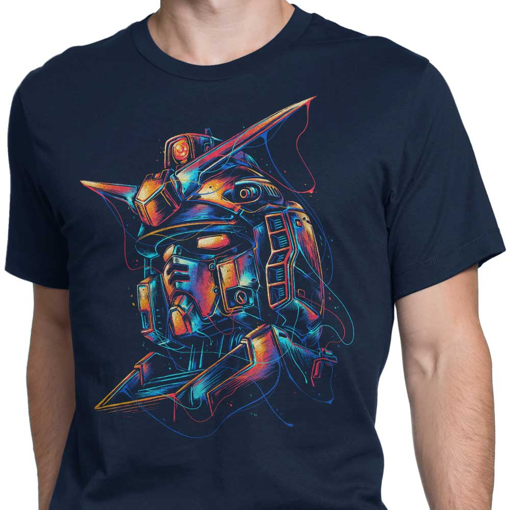 Vibrant Mecha Men's Fashionable Apparel Collection