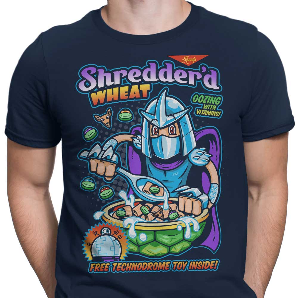 Harebrained Men's Shredded Wheat T-Shirts in Various Sizes
