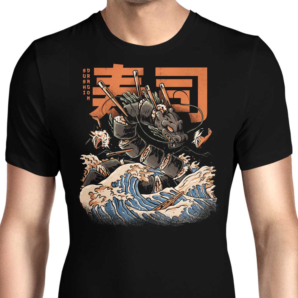 Unique Great Sushi Dragon Alt Men's T - Shirts Collection