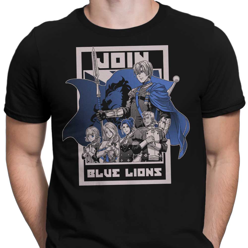 Join the Blue Lions - Stylish Men's Apparel Collection