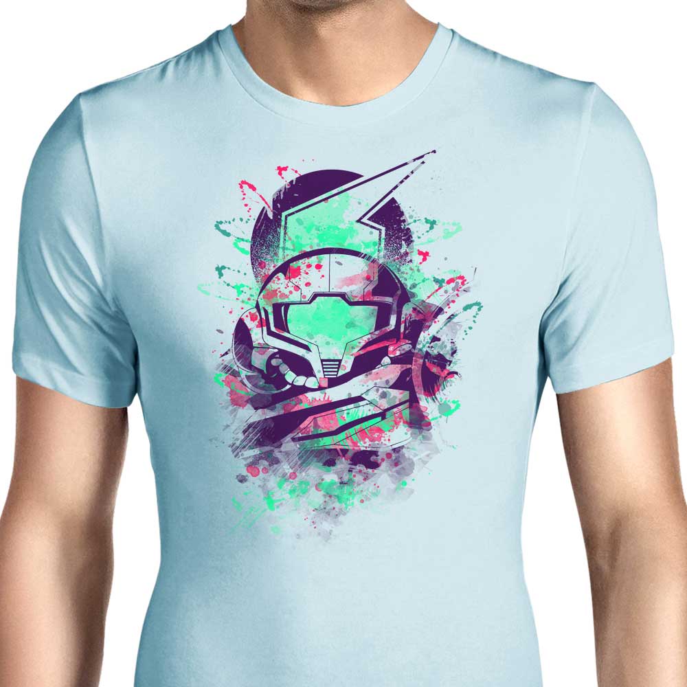 Men's Watercolor Bounty Hunter Clothing - A Captivating Apparel Selection