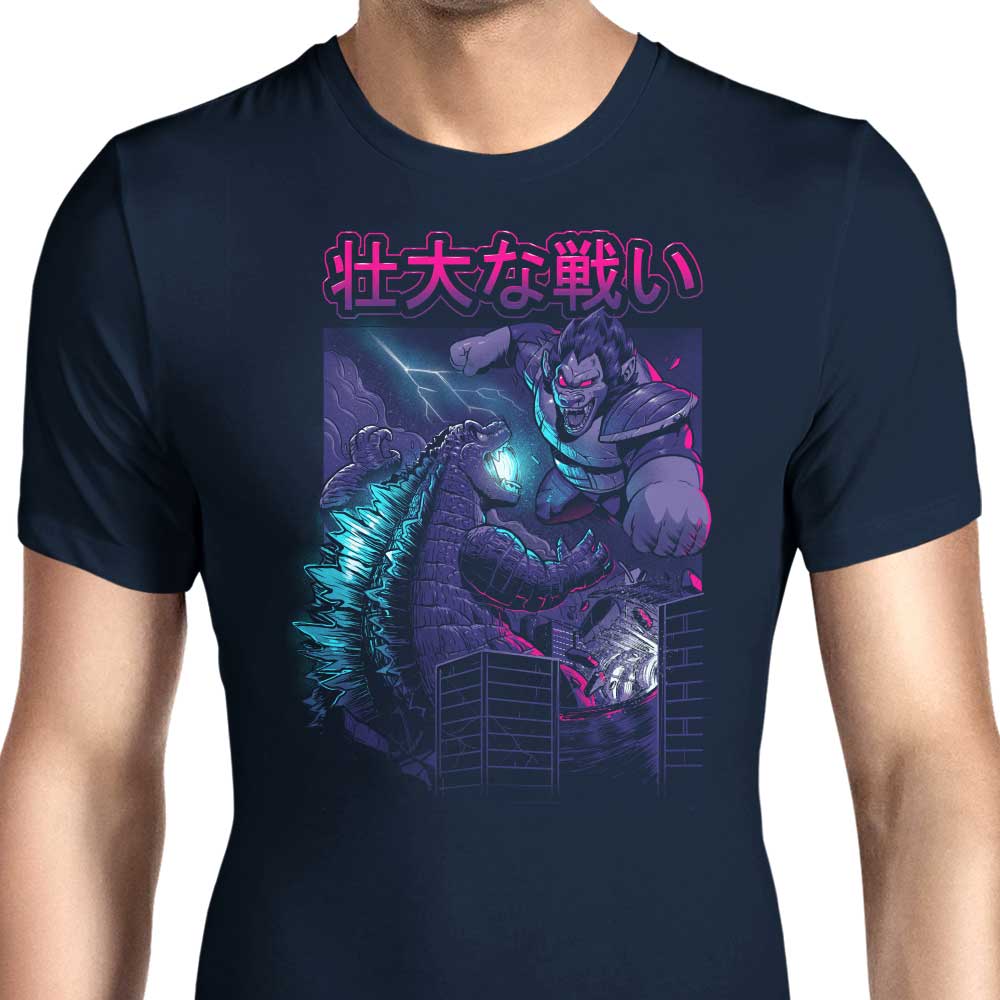Epic Kaiju Battle - Stylish Men's Clothing Apparel