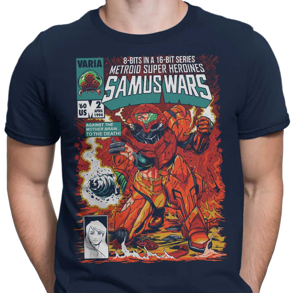 Samus Wars - Stylish Men's Cotton Apparel Collection