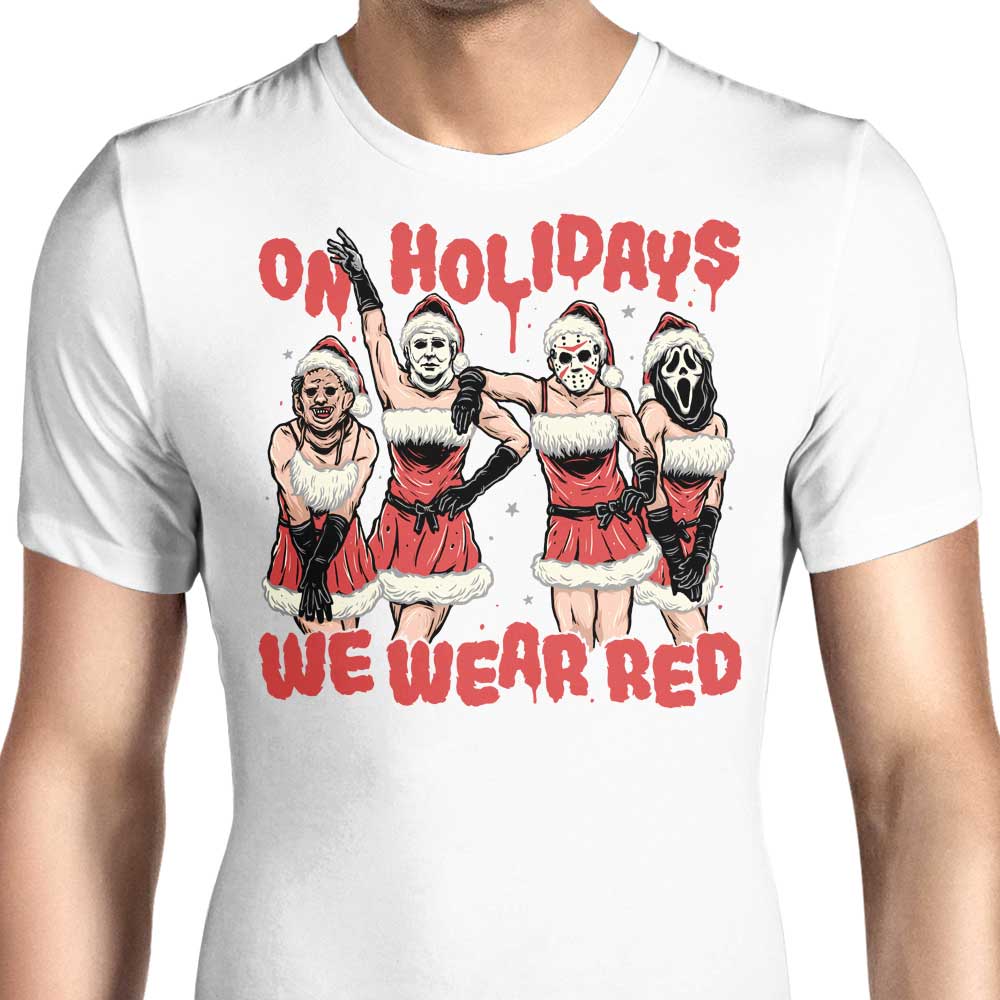 Stylish Men's Apparel from the 'We Wear Red' Collection