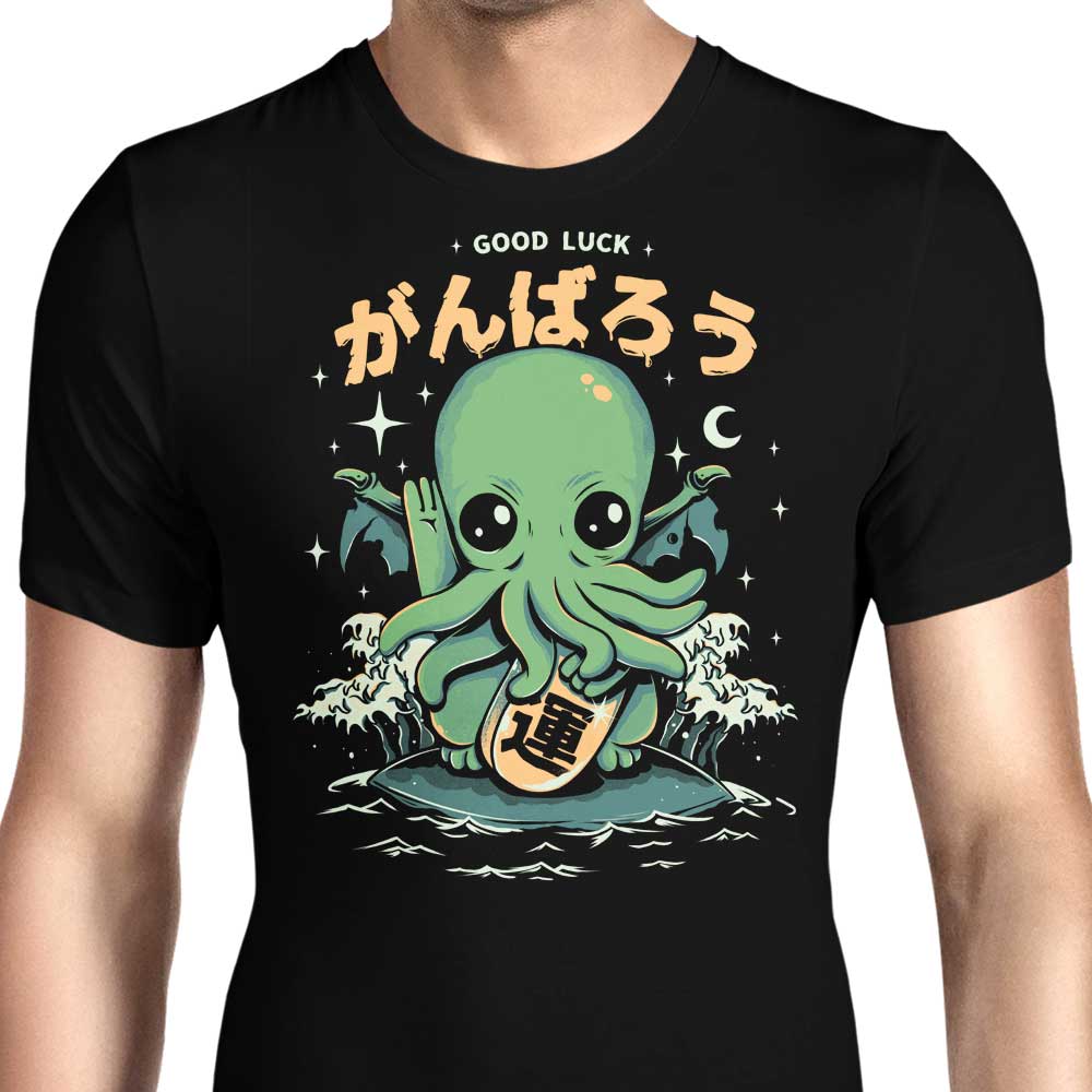 Ilustrata's Good Luck Cthulhu Men's Stylish T - Shirts