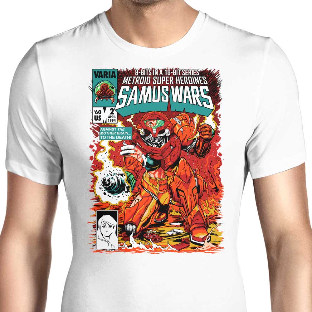 Samus Wars - Stylish Men's Cotton Apparel Collection