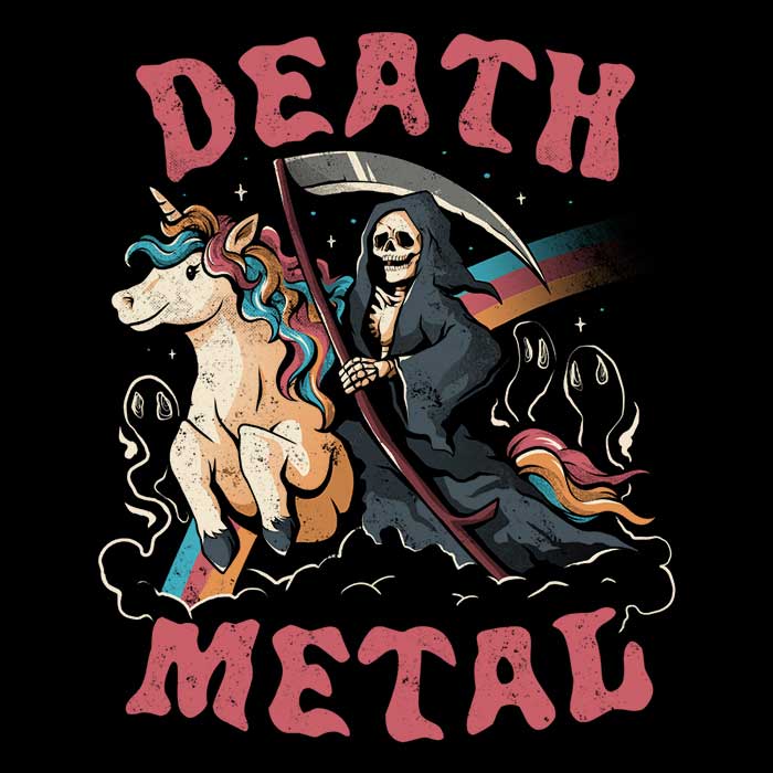 Men's Death Metal Style Apparel for the Bold