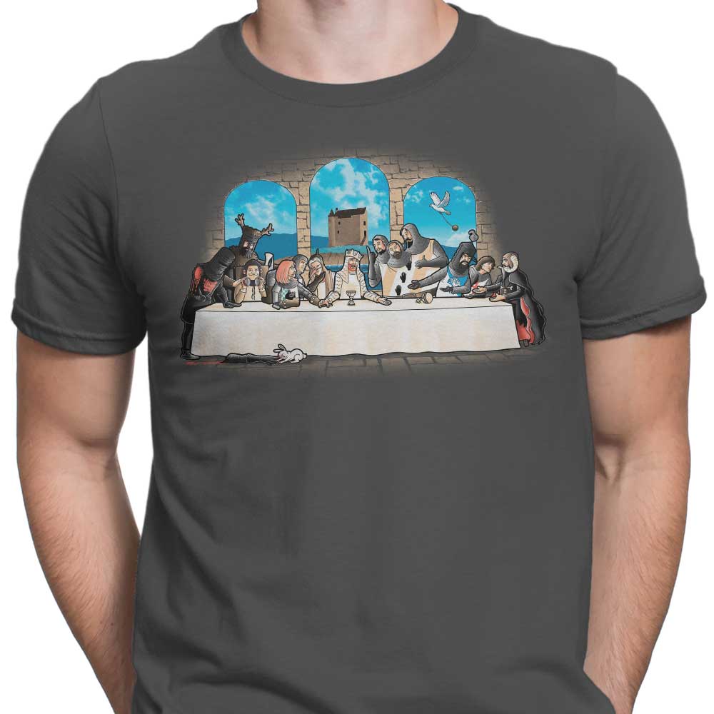 Trheewood Men's Holy Grail Dinner Apparel - T-Shirts in Various Sizes