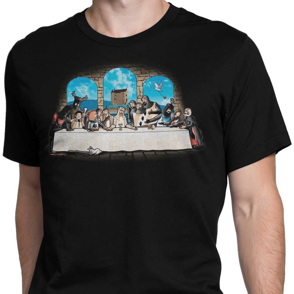 Trheewood Men's Holy Grail Dinner Apparel - T-Shirts in Various Sizes