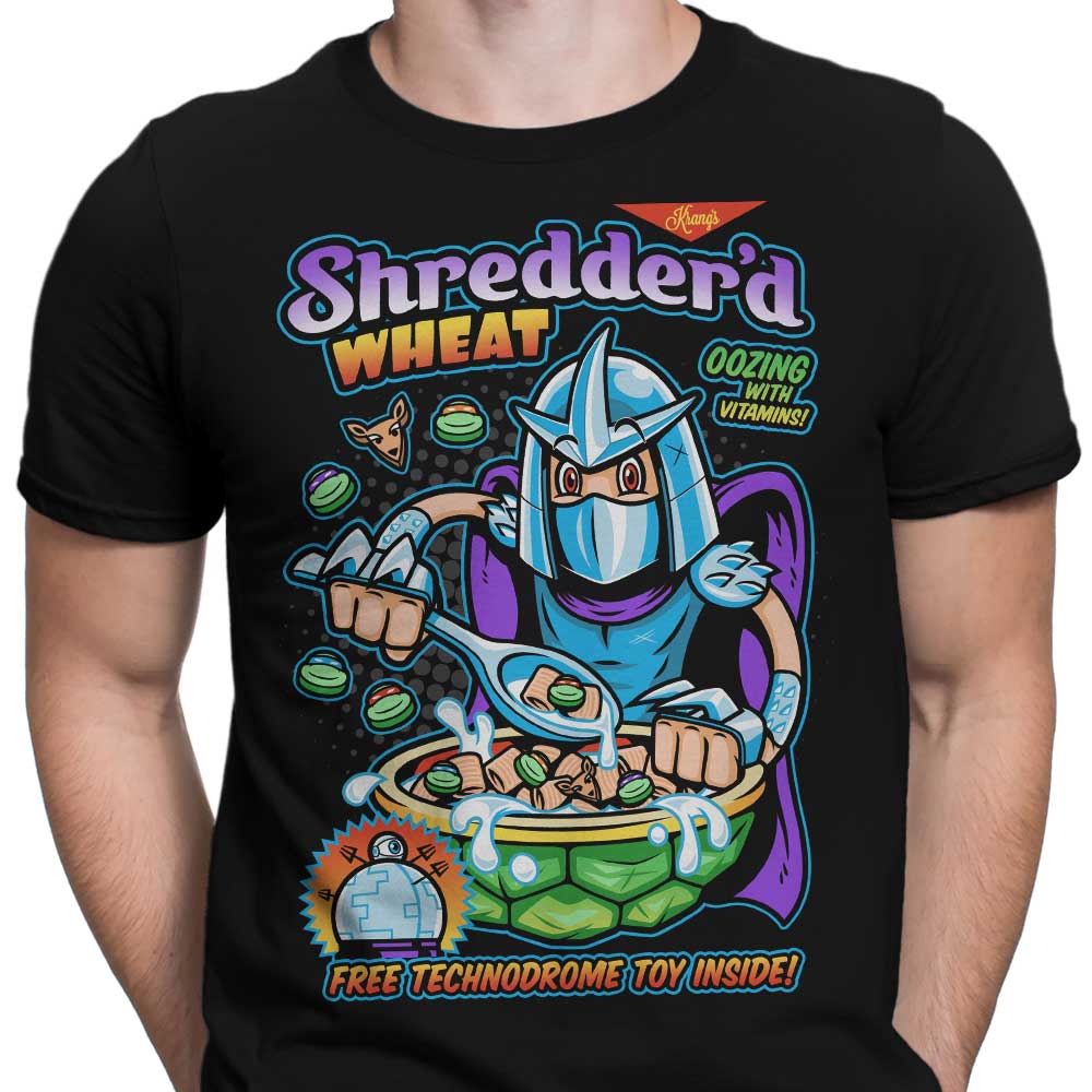 Harebrained Men's Shredded Wheat T-Shirts in Various Sizes