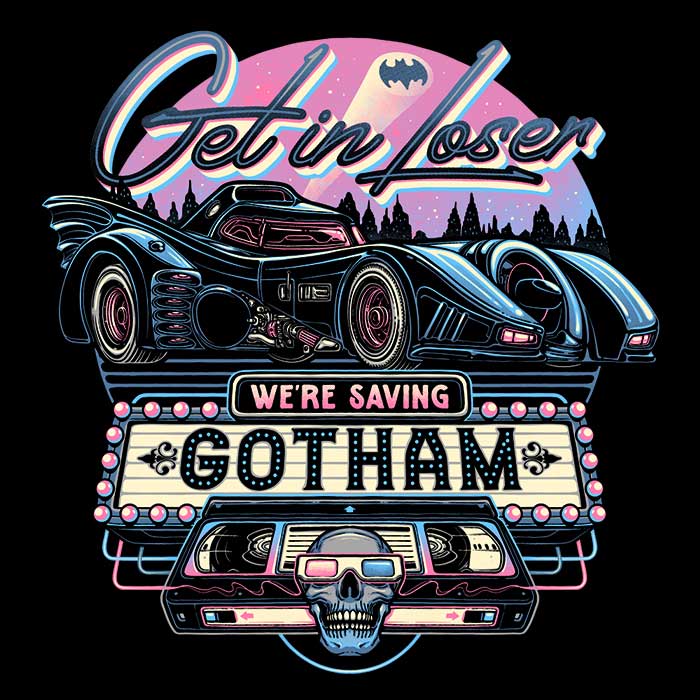 Men's 'We're Rescuing Gotham' Apparel Collection