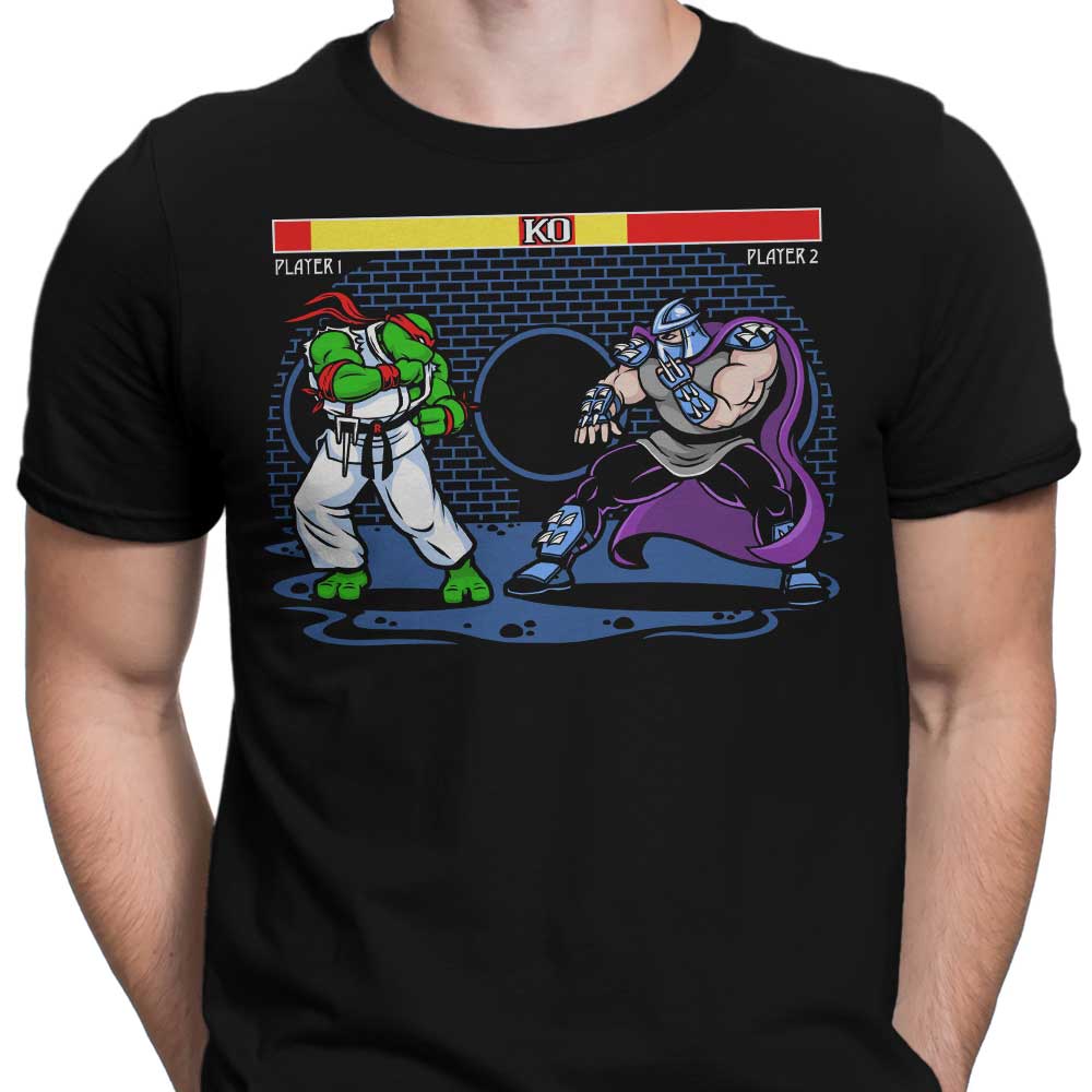 Harebrained's Sewer Fighter Men's Fashion Apparel - T-Shirts and Premium T-Shirts