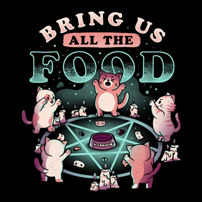 Men's 'Bring All the Food' Apparel Collection - T-Shirts and Premium T-Shirts