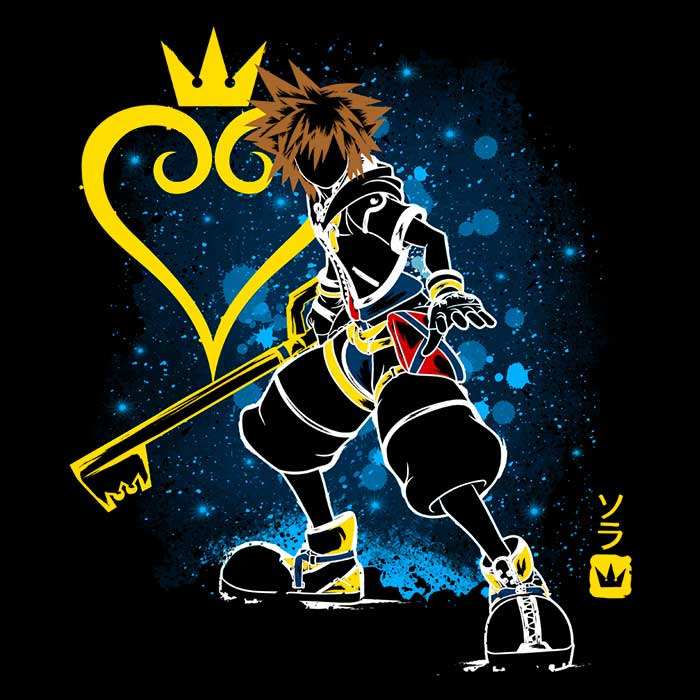 Soulkr's Keyblade - Stylish Men's Cotton T-Shirts