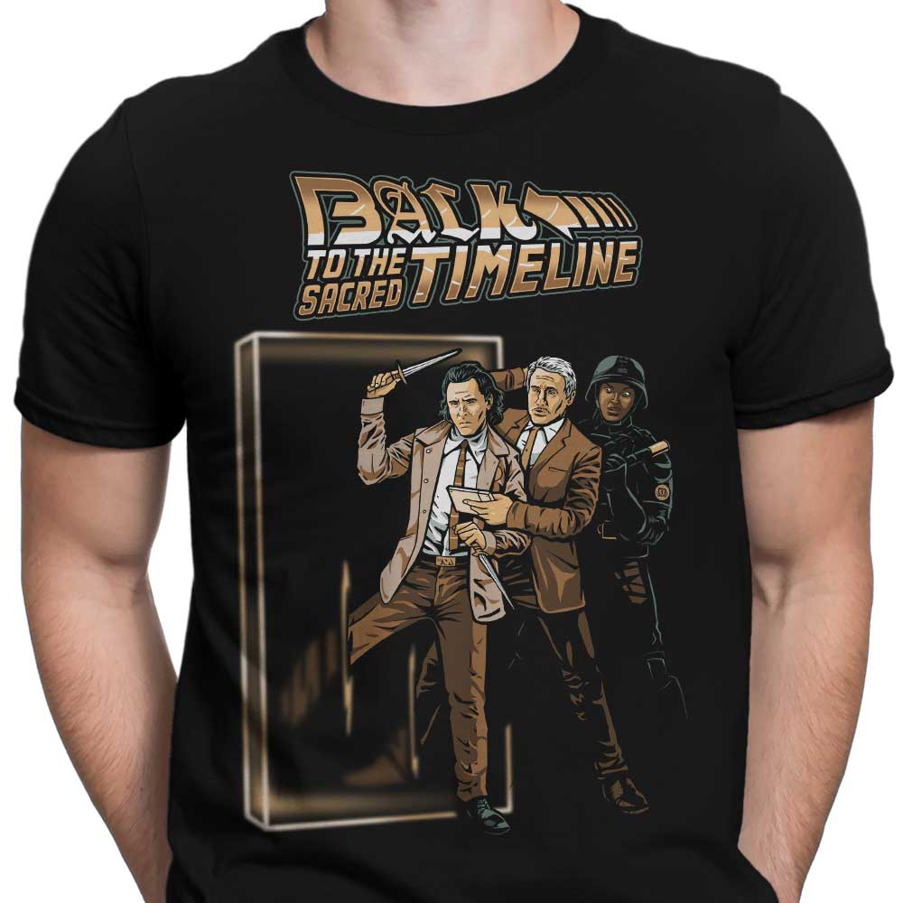 Men's Apparel - Return to the Sacred Timeline Collection