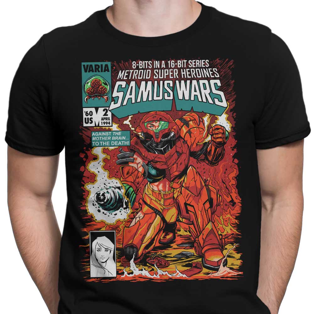 Samus Wars - Stylish Men's Cotton Apparel Collection