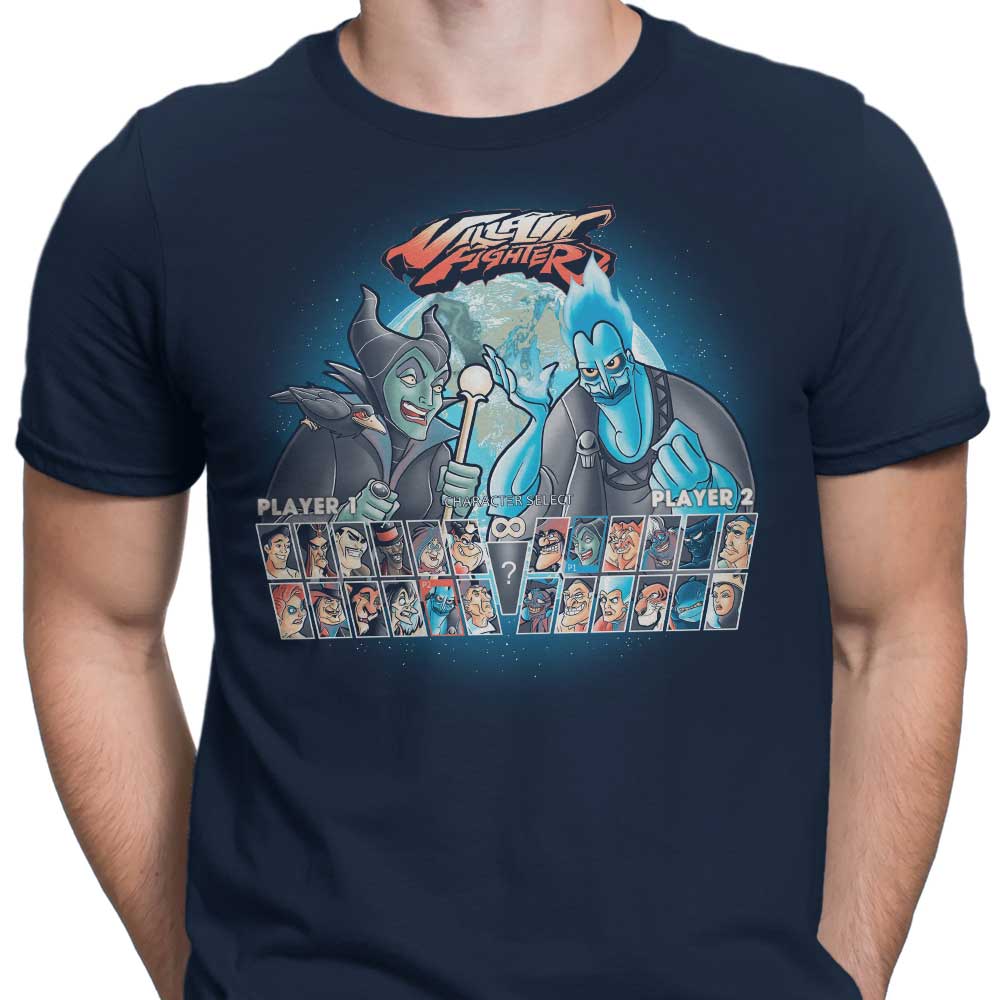 Villain Fighter Branded Men's Fashion Apparel - T-Shirts and Premium T-Shirts