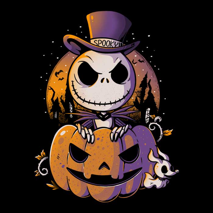 Scary Pumpkin King Men's Fashionable Apparel Collection
