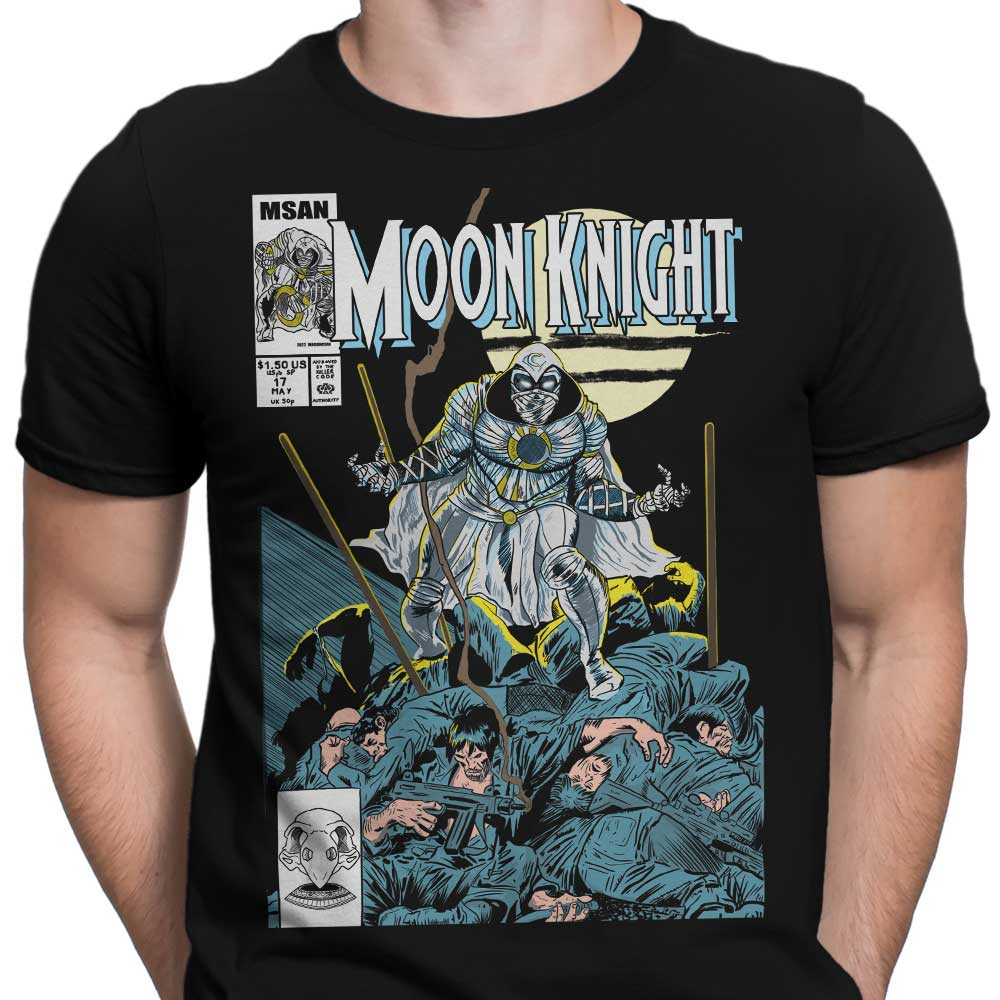 MarianoSan's Moon Comic Men's Fashionable T-Shirts