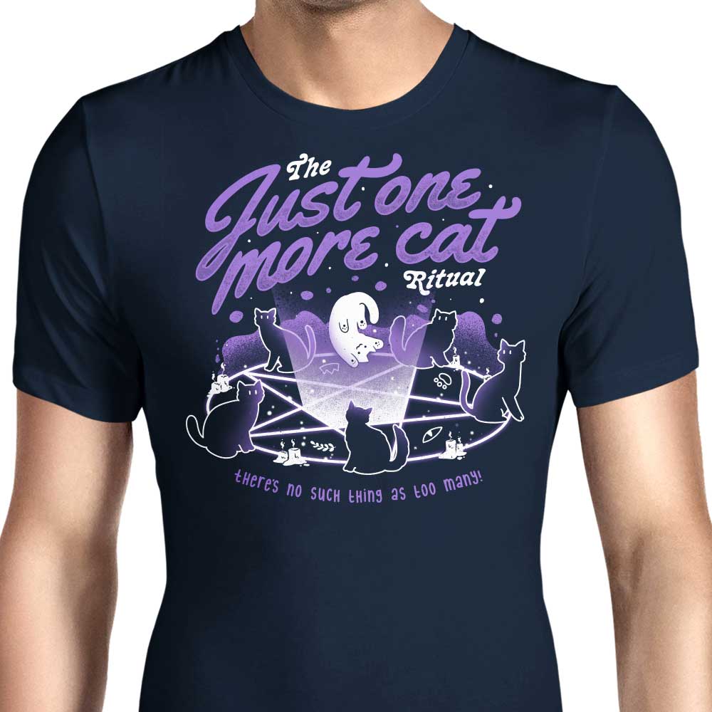 Just One More Cat - Stylish Men's Clothing Apparel