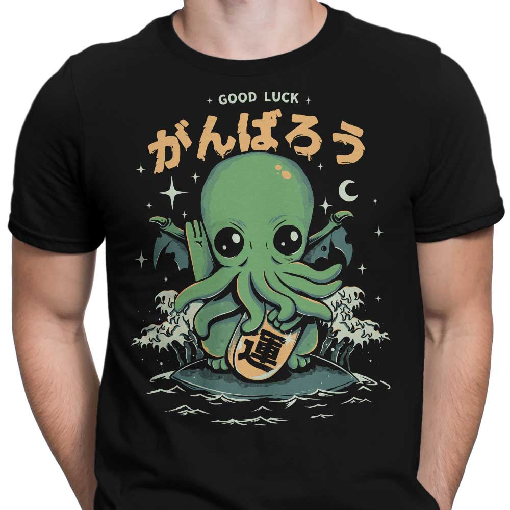 Ilustrata's Good Luck Cthulhu Men's Stylish T - Shirts